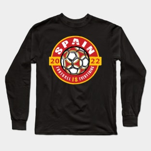 Football Is Everything - Spain 2022 Vintage Long Sleeve T-Shirt